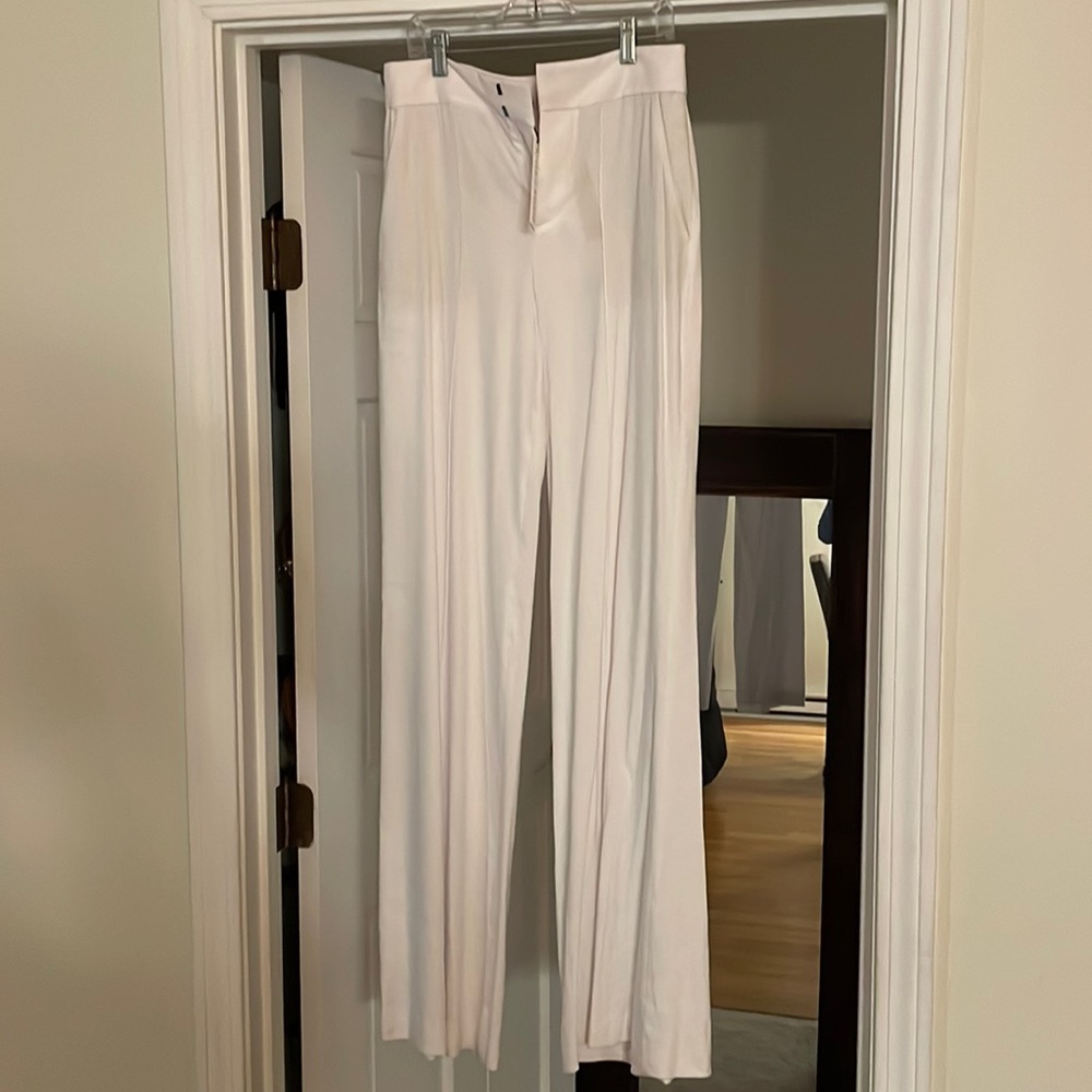 Alice and Olivia Linen Dylan Pant